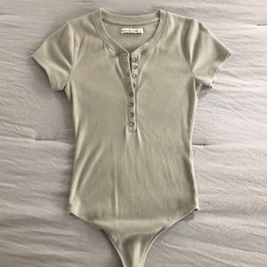 Abercrombie Henley T-shirt Bodysuit